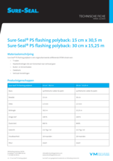 Sure-Seal PS flashing polyback -TF